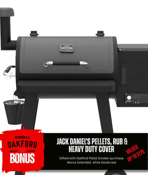 Nexgrill Oakford 715 Pellet Smoker with bonus