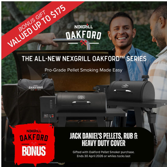 Nexgrill Oakford 715 Pellet Smoker - Smoked Bbq Co