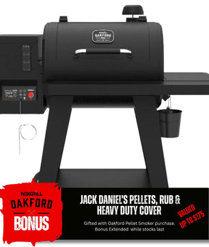 Nexgrill Oakford 875 Pellet Smoker  with bonus