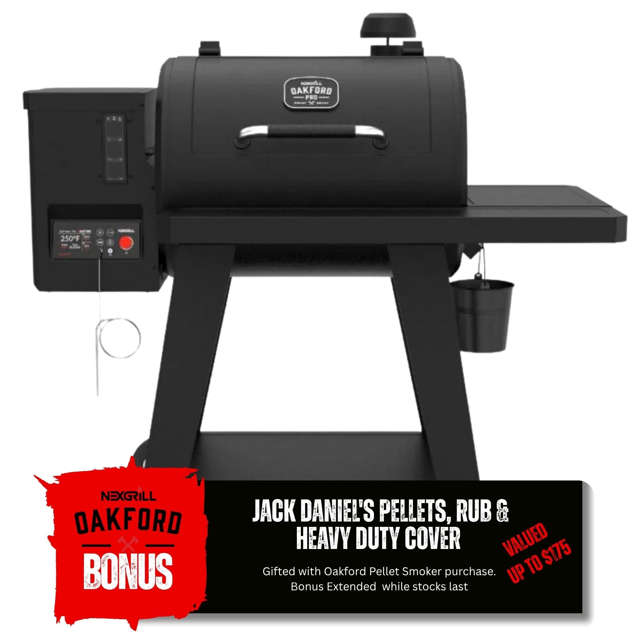 Nexgrill Oakford 875 Pellet Smoker  with bonus