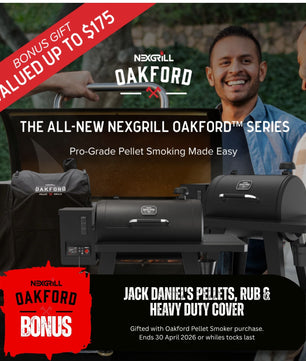 Nexgrill Oakford 875 Pellet Smoker - Smoked Bbq Co
