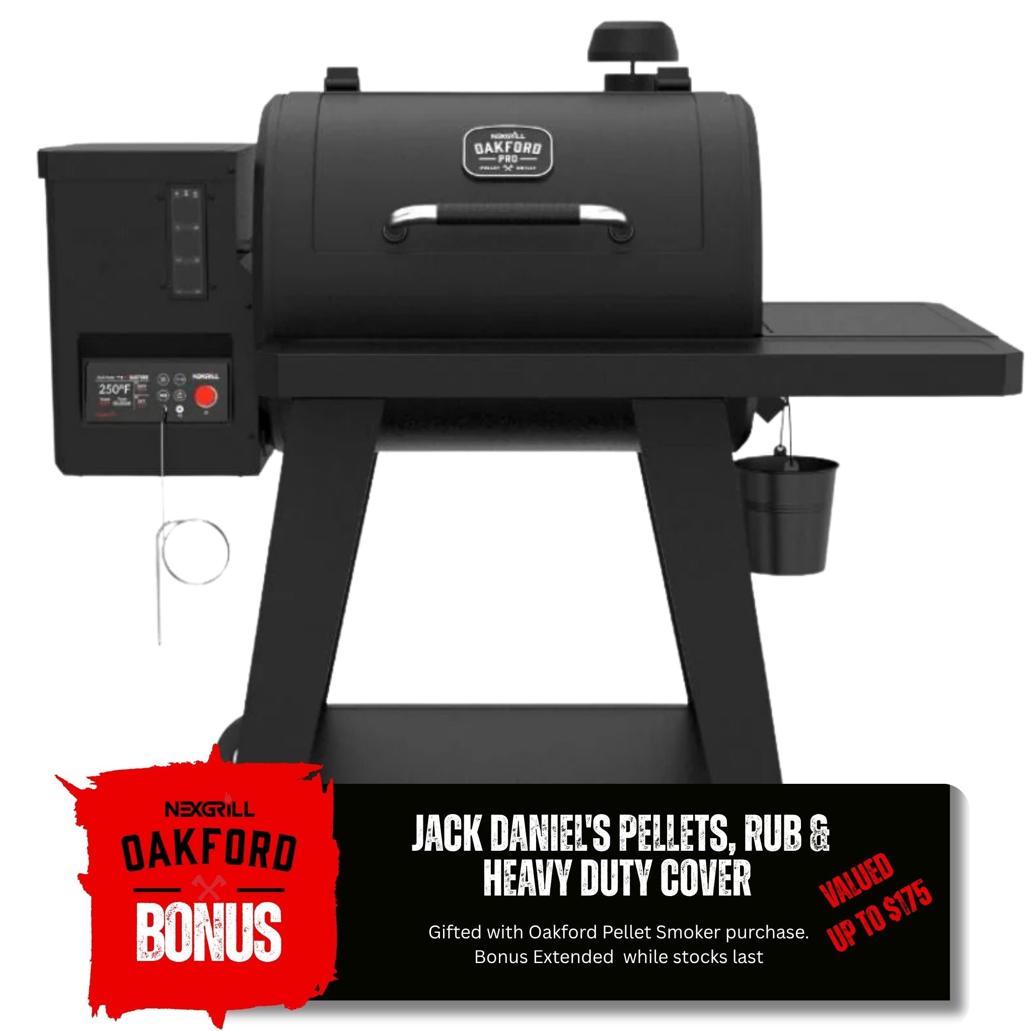 Nexgrill Oakford 875 Pellet Smoker  with bonus