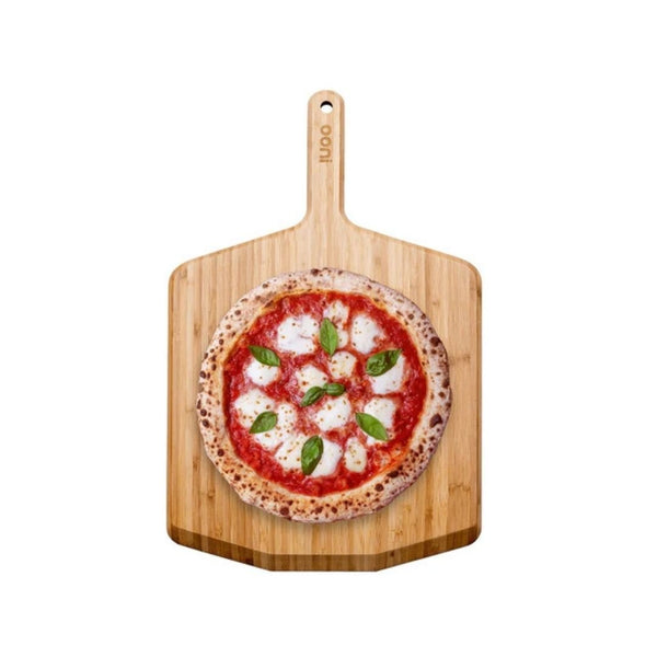 Ooni 14" Bamboo Pizza Peel & Serving Board - Smoked Bbq Co