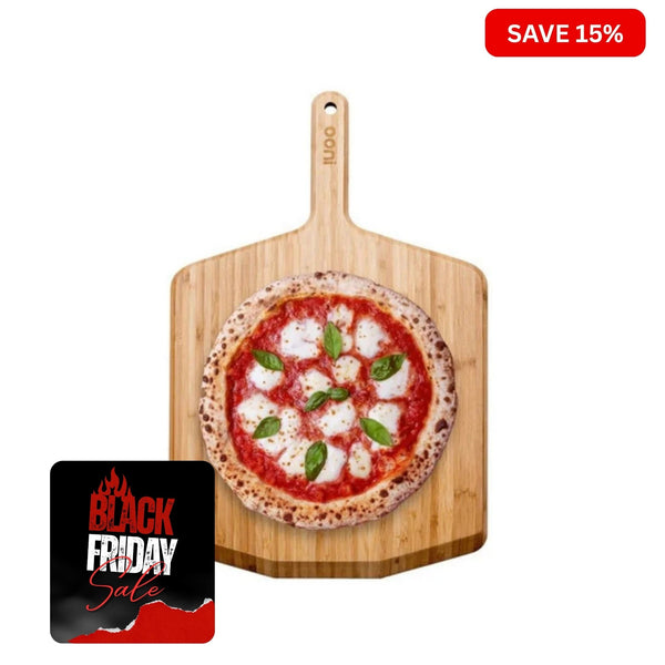 Ooni 14" Bamboo Pizza Peel & Serving Board - Smoked Bbq Co