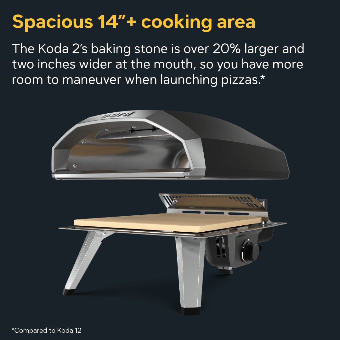 Ooni 'Koda 2' Gas Fired Pizza Oven - Smoked Bbq Co