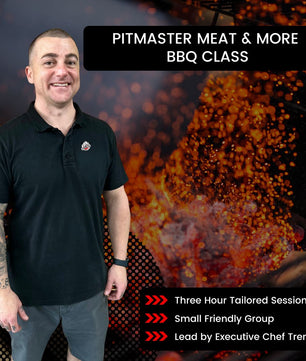 Chef Trent Pitmaster Meat & More BBQ Class information