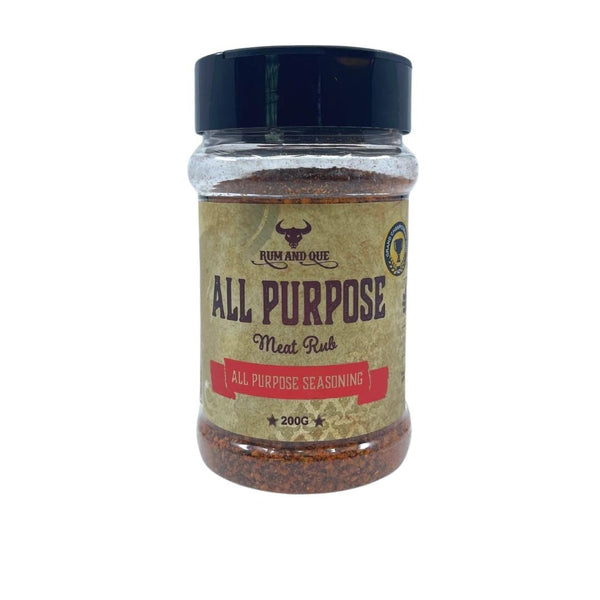 Rum And Que 'All Purpose' Rub 200g - Smoked Bbq Co