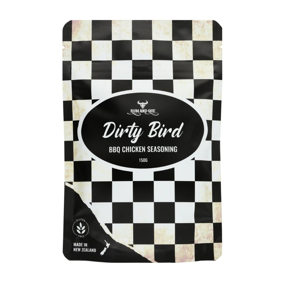 Rum And Que 'Dirty Bird BBQ Chicken' Fried Chicken Seasoning 150g - Smoked Bbq Co