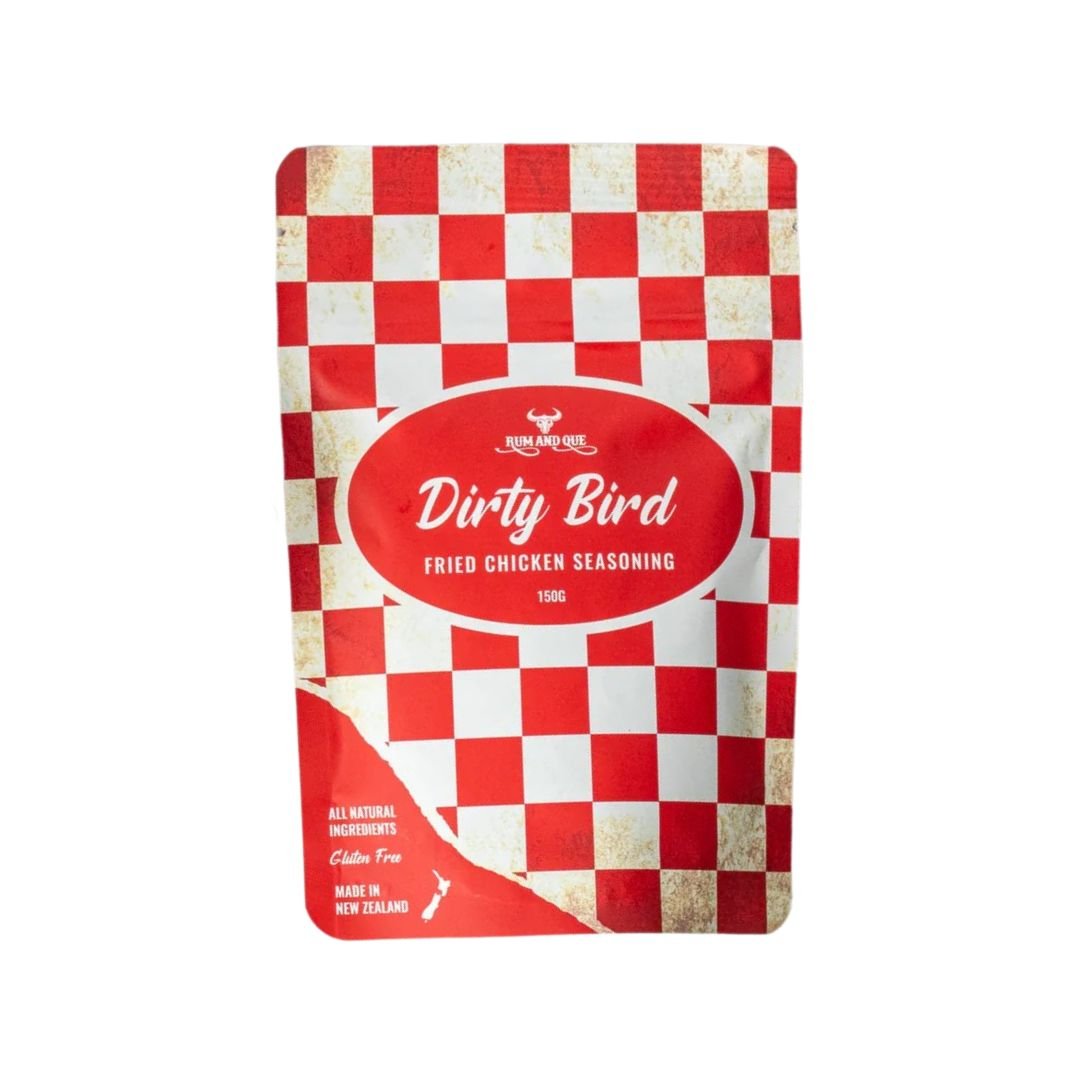 Rum And Que 'Dirty Bird' Fried Chicken Seasoning 150g - Smoked Bbq Co