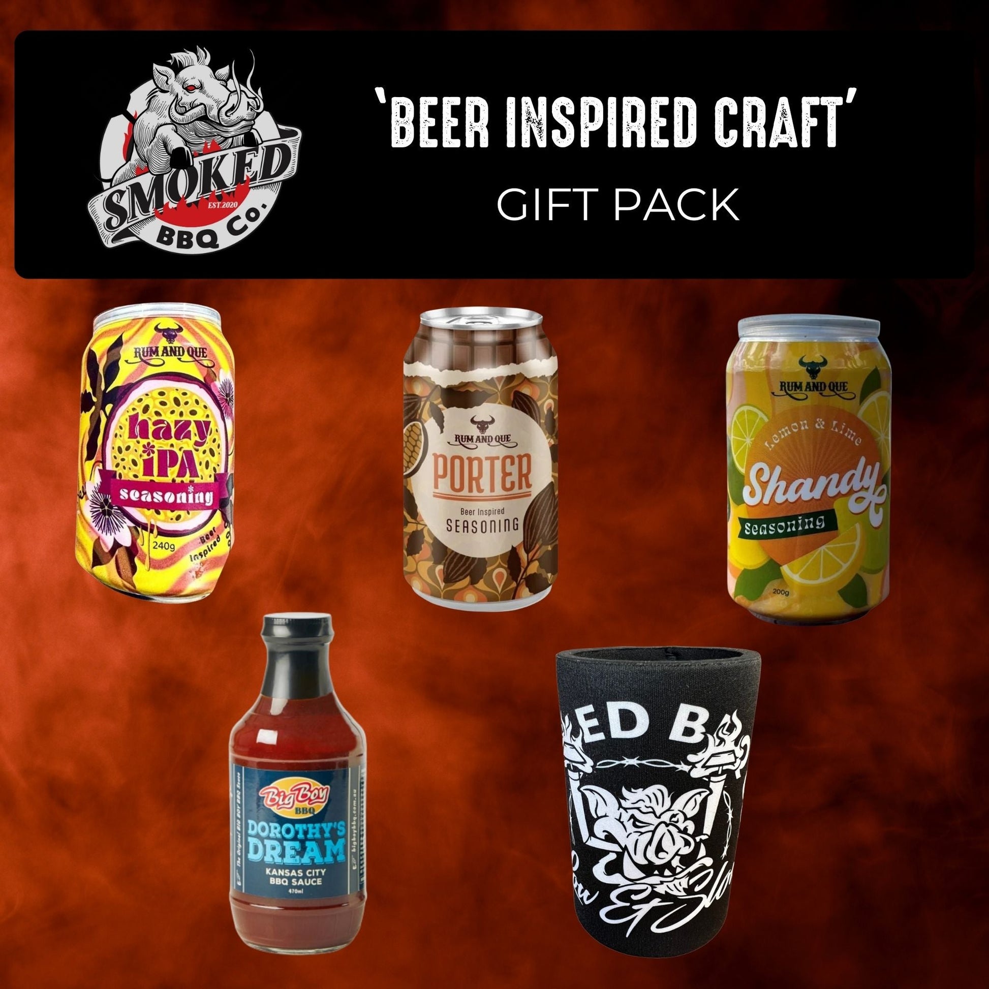 Smoked 'Beer Inspired Craft' Pack - Smoked Bbq Co