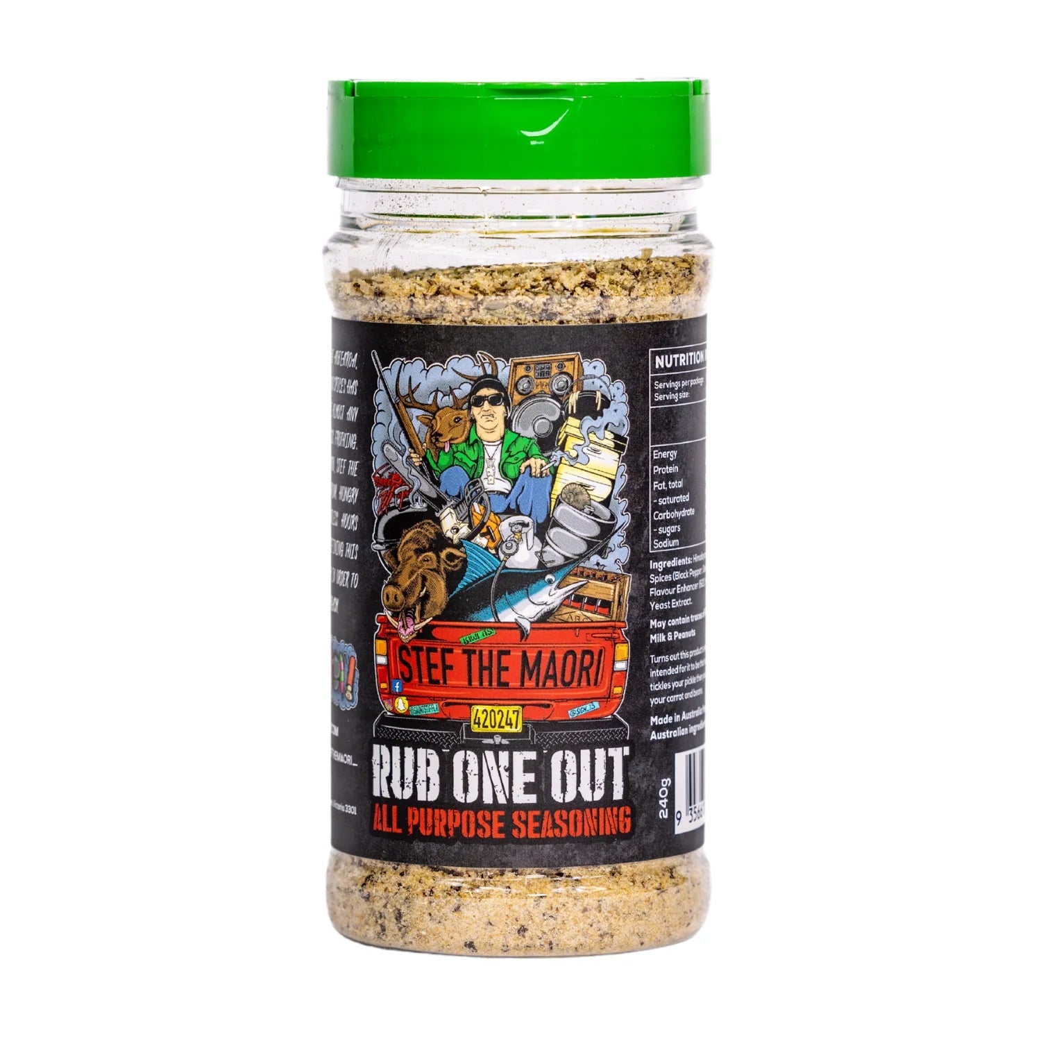 Stef the Maori 'Rub One Out' Rub 240g - Smoked BBQ Co.