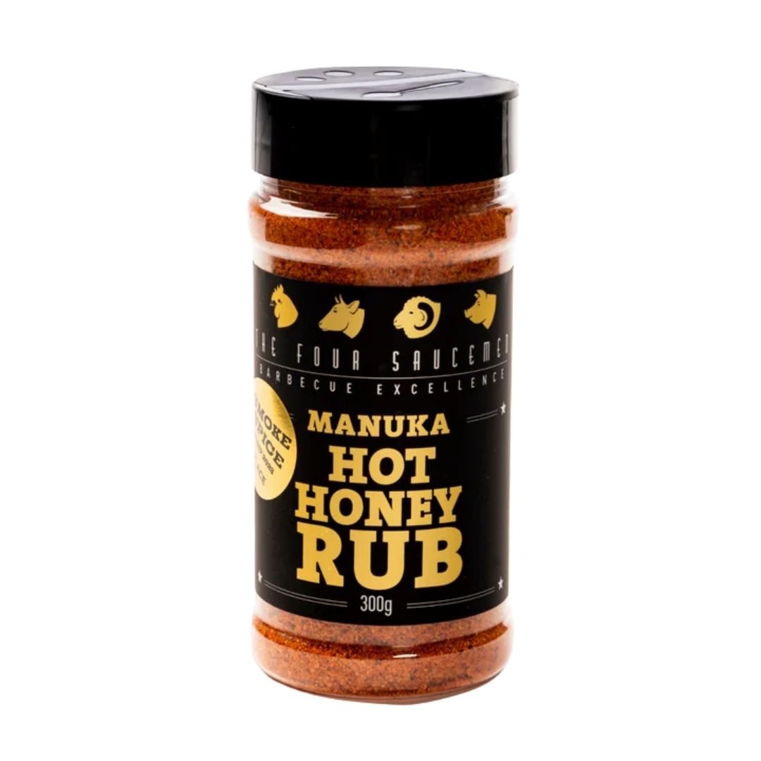 The Four Saucemen 'Manuka Hot Honey Rub' 300g - Smoked BBQ Co.