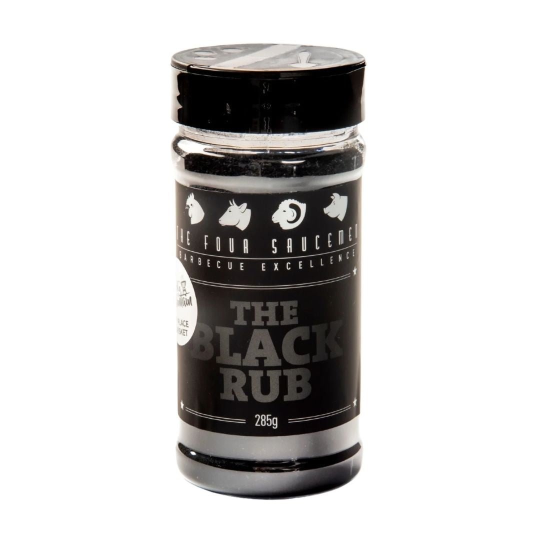 The Four Saucemen 'The Black Rub' 275g - Smoked BBQ Co.