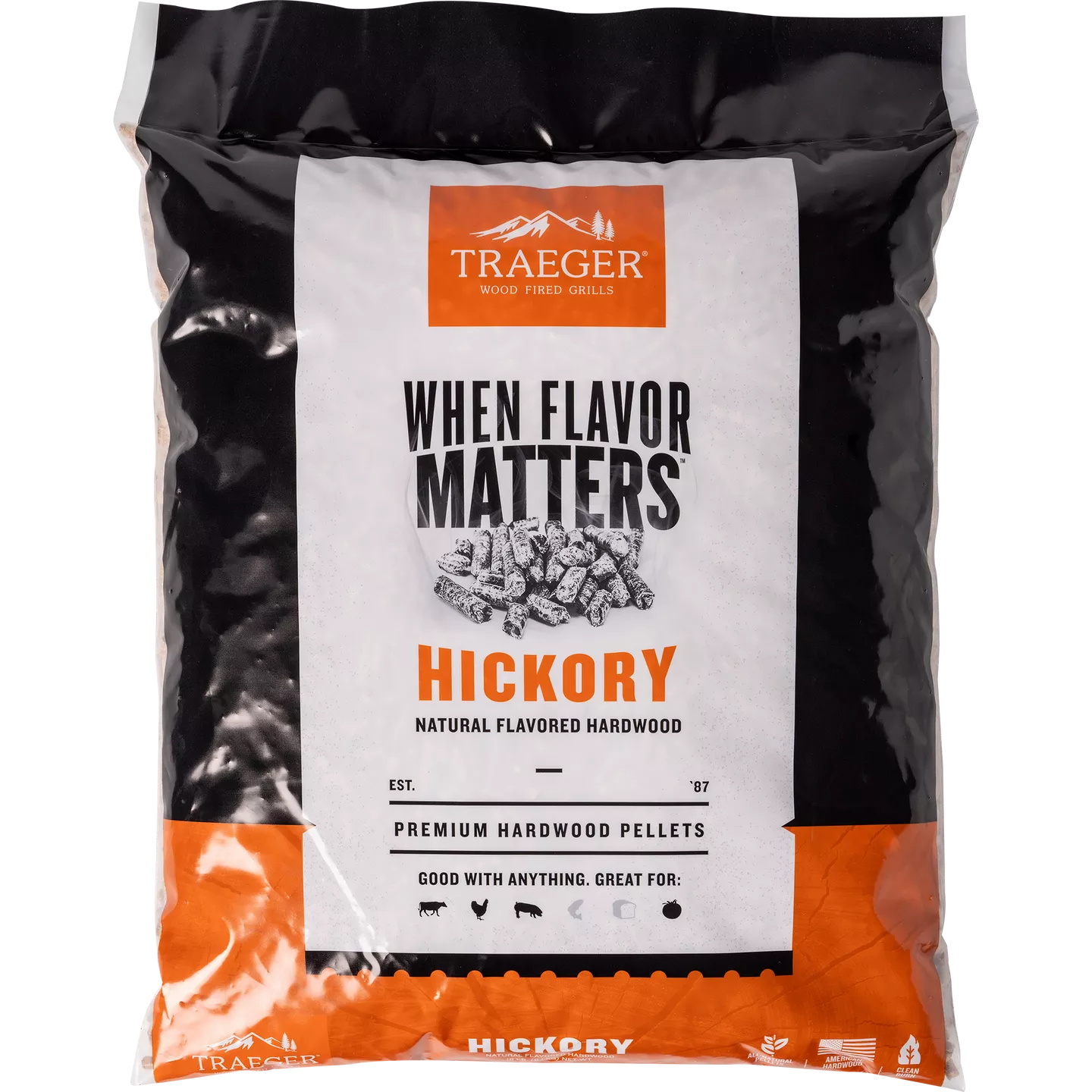 Traeger Hickory Pellets 9kg