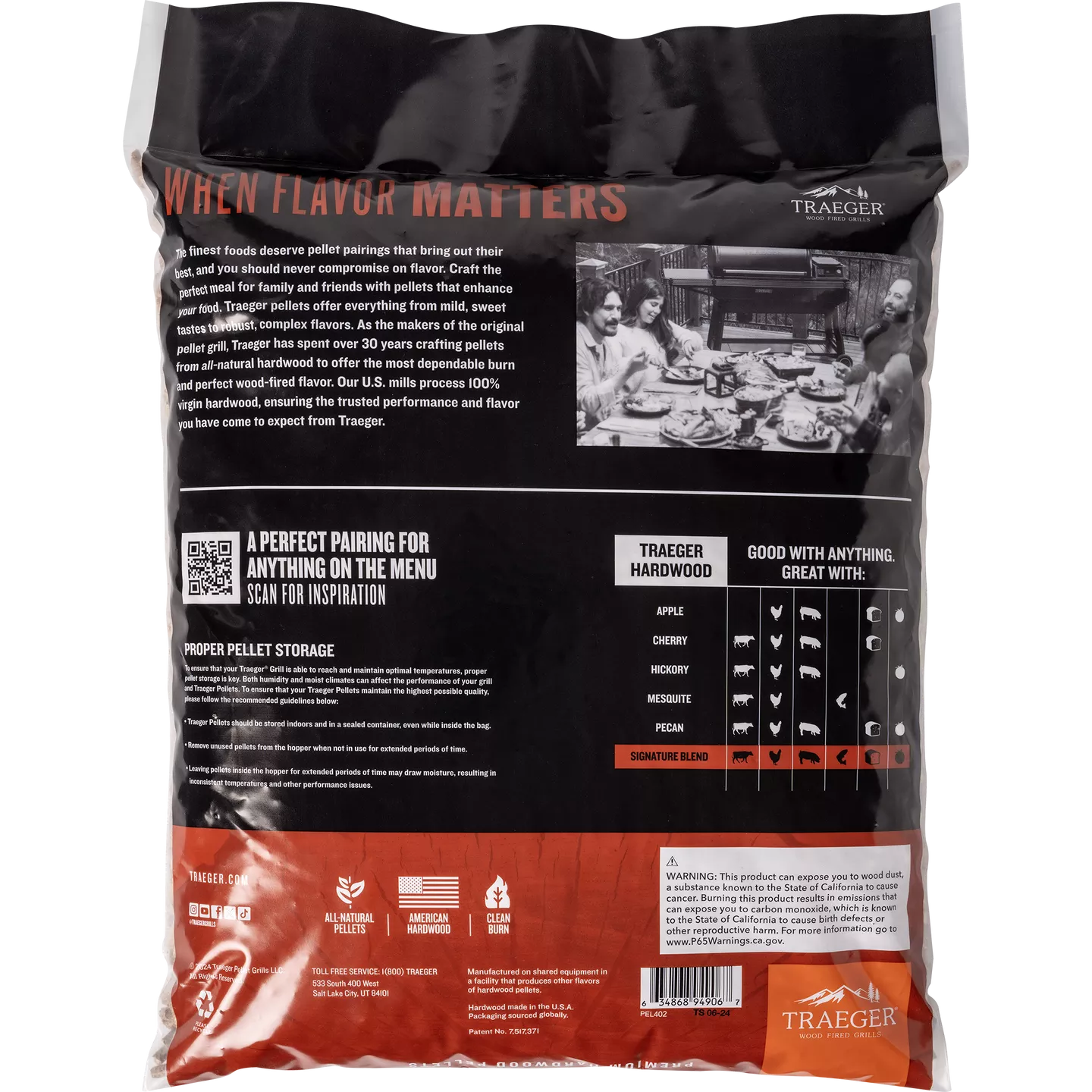 Traeger Signature Blend Pellets 9kg