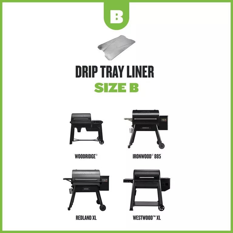 Traeger Drip Tray Liners B- 5 Pack - Smoked BBQ Co.