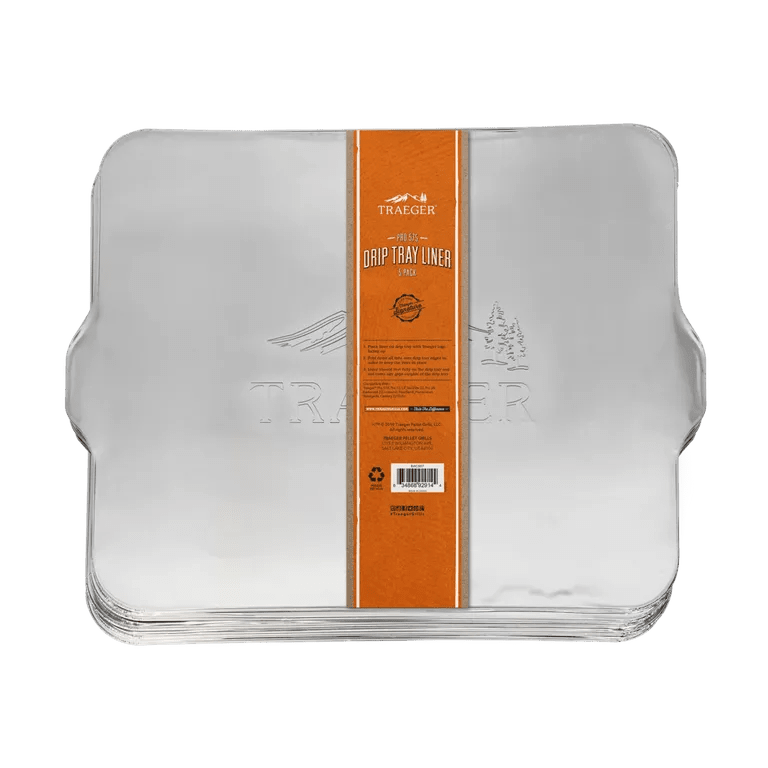 Traeger Drip Tray Liners Pro 575/Pro 22 - 5 Pack - Smoked BBQ Co.