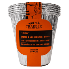 Traeger EZ Clean Grease & Ash Keg Liner - 5 Pack