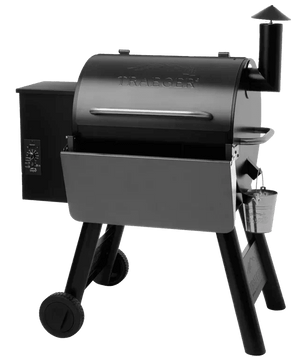 Black Char-Broil grill on a white background