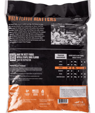 Traeger Hickory Pellets 9kg - Smoked BBQ Co.