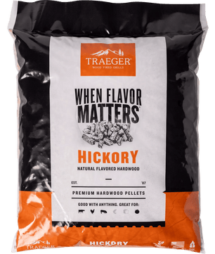Traeger Hickory Pellets 9kg - Smoked BBQ Co.