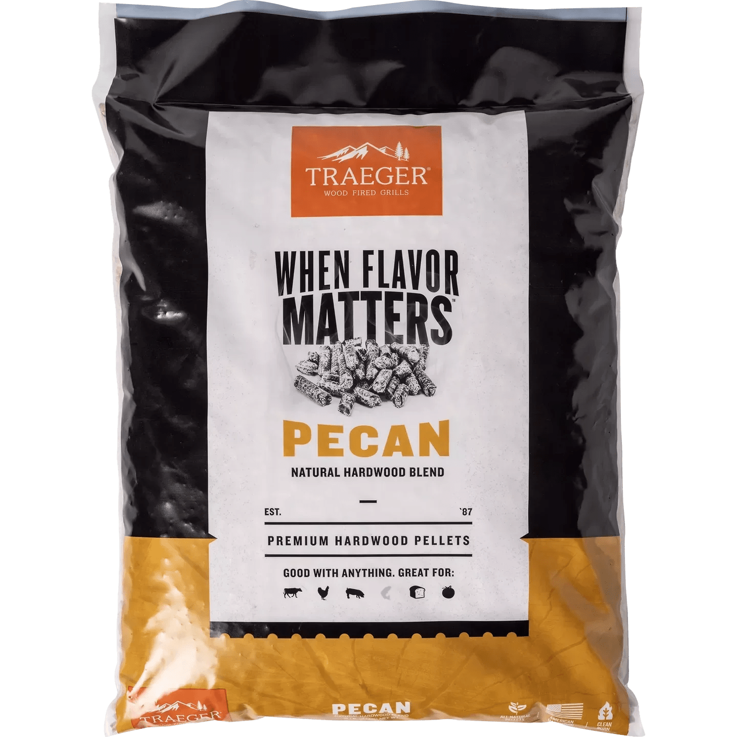 Traeger Pecan Pellets 9kg - Smoked BBQ Co.