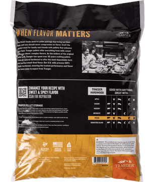 Traeger Pecan Pellets 9kg - Smoked BBQ Co.