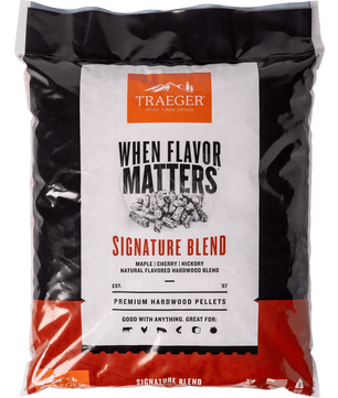 Traeger Signature Blend Pellets 9kg - Smoked BBQ Co.