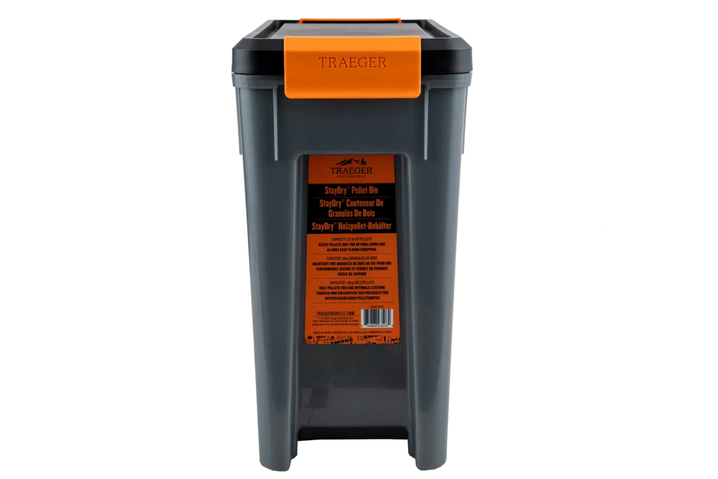 Traeger StayDRY Pellet Bin & Lid - Smoked BBQ Co.