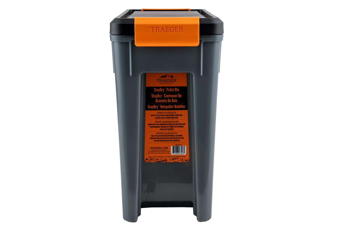 Traeger StayDRY Pellet Bin & Lid