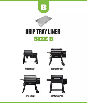 Traeger Drip Tray Liners B- 5 Pack