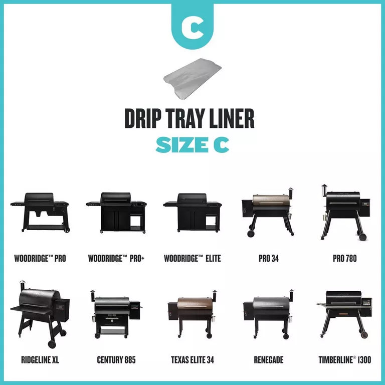Traeger Drip Tray Liners C- 5 Pack