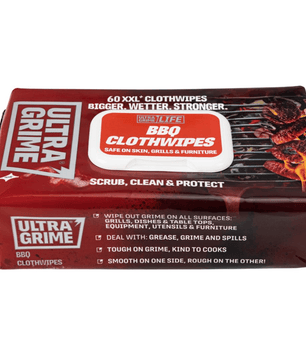 UltraGrime Life 'BBQ Clothwipes' - Smoked Bbq Co