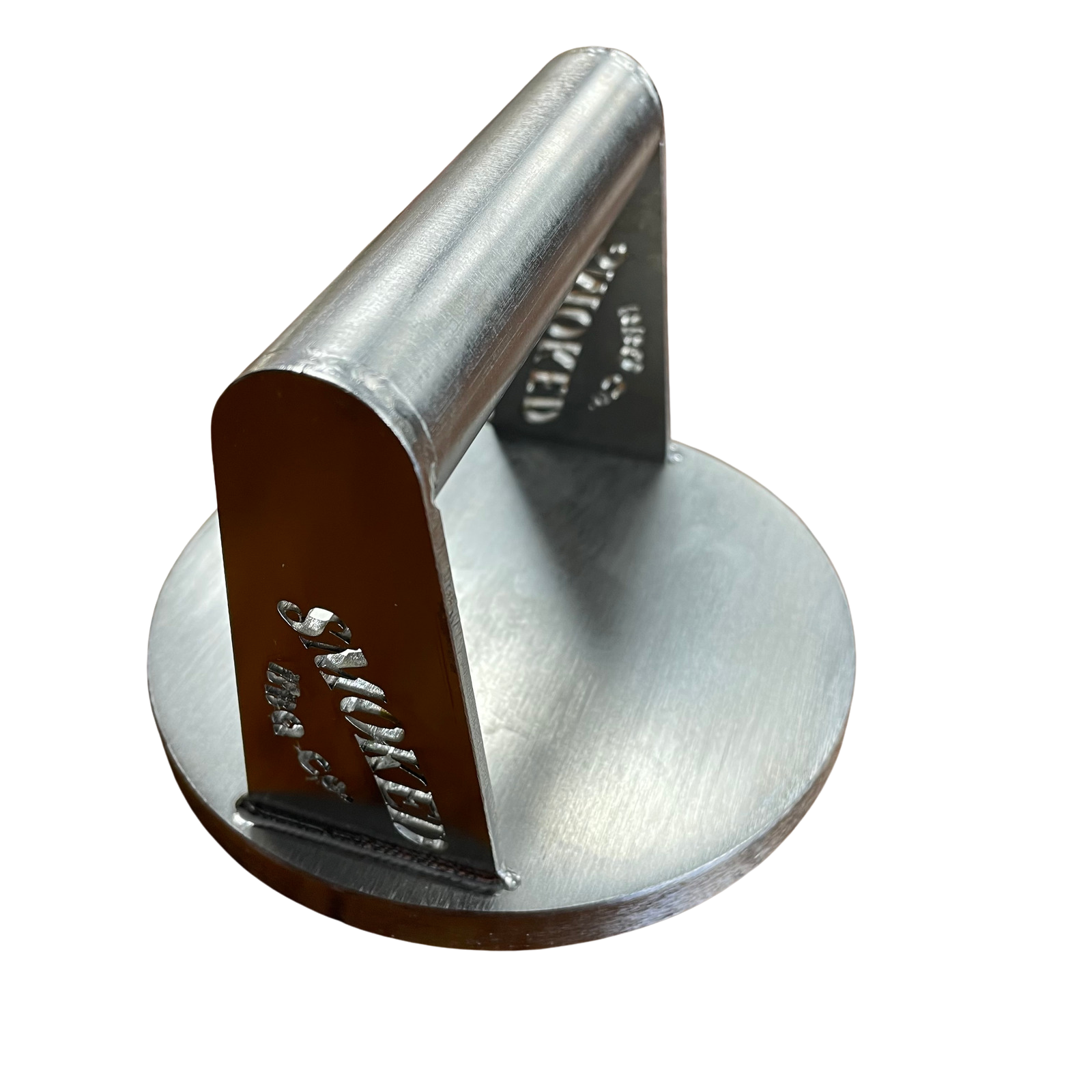 Smoked BBQ Co Burger Smasher 'Steel Handle" - Smoked Bbq Co