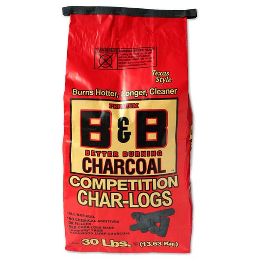 B&B Competition Char-logs 13.5kg - Smoked Bbq Co