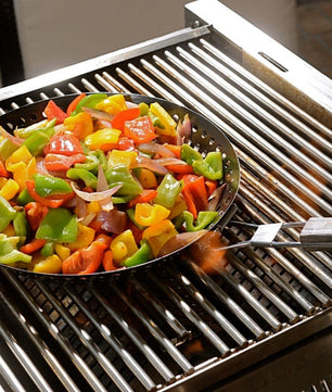 BBQ Non-Stick Skillet Basket - Smoked Bbq Co