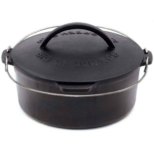 Big Green Egg 'Dutch Oven Cast Iron' - Smoked Bbq Co