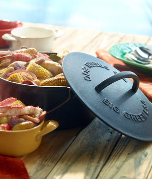 Big Green Egg 'Dutch Oven Cast Iron' - Smoked Bbq Co