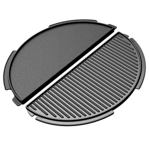 Big Green Egg 'Half Moon Plancha Griddle' - L | XL - Smoked Bbq Co