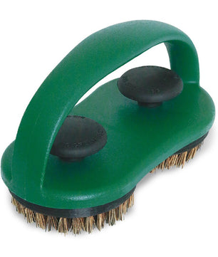 Big Green Egg 'Palmyra Bristle Dual Brush Grid Scrubber' - Smoked Bbq Co