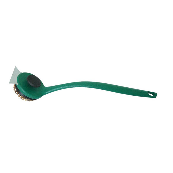 Big Green Egg 'Palmyra Bristle Long-Handle Grid Scrubber' - Smoked Bbq Co