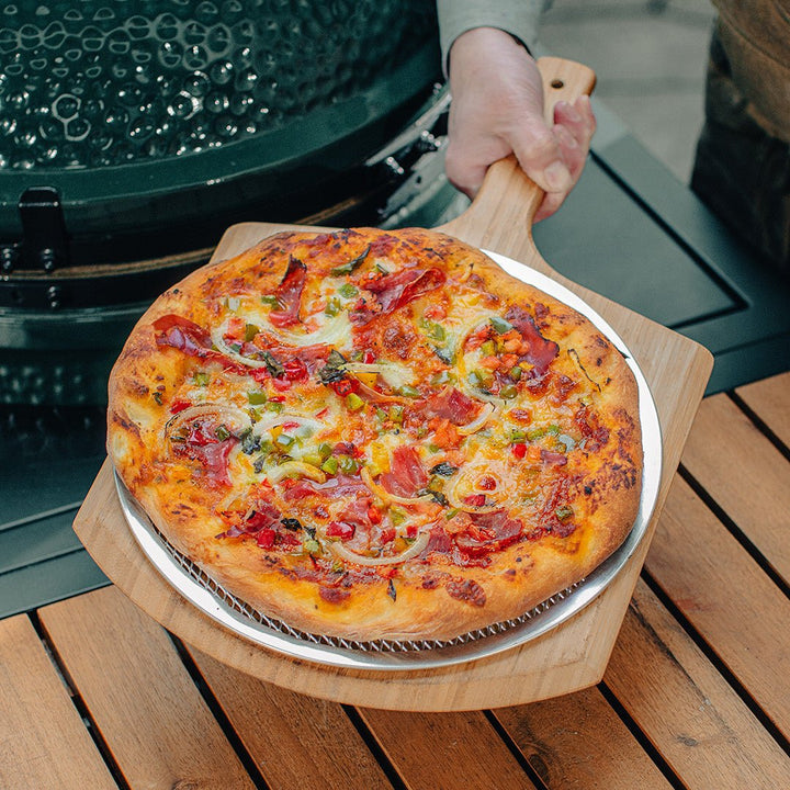 Big Green Egg 'Pizza Peel and Screen' - Smoked Bbq Co