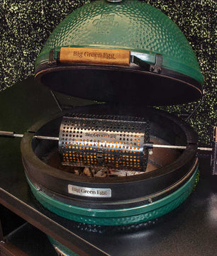 Big Green Egg 'Rotisserie Kit' - LARGE - COMING SOON! - Smoked Bbq Co