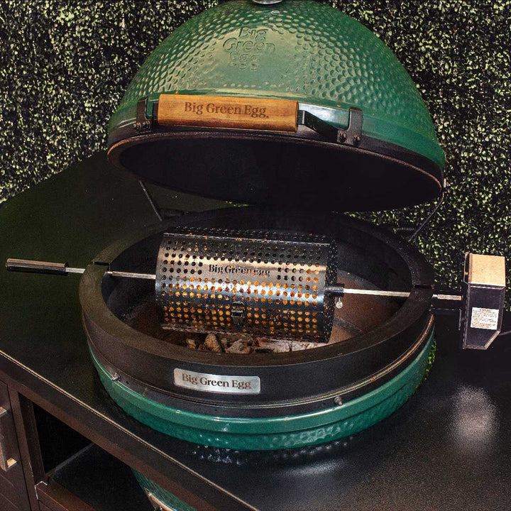Big Green Egg 'Rotisserie Kit' - LARGE - COMING SOON! - Smoked Bbq Co