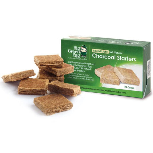 Big Green Egg 'SpeediLight All Natural Fire Starters' 24pk - Smoked Bbq Co