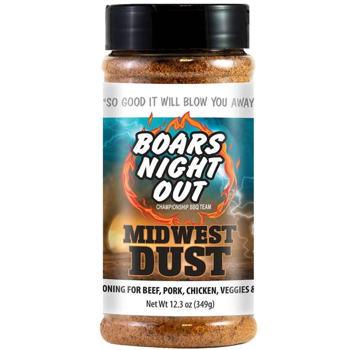Boars Night Out "Midwest Dust" 12.3oz - Smoked Bbq Co