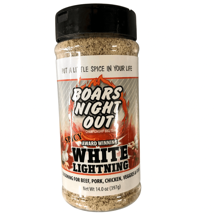 Boars Night Out 'White Lightning Spicy' Rub 14oz - Smoked Bbq Co