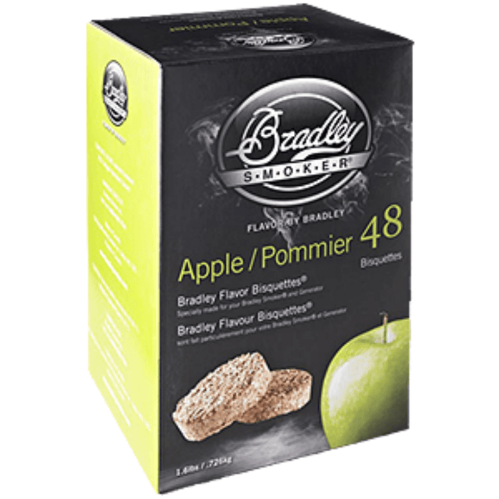 Bradley Bisquettes - Apple 48 Pack - Smoked Bbq Co