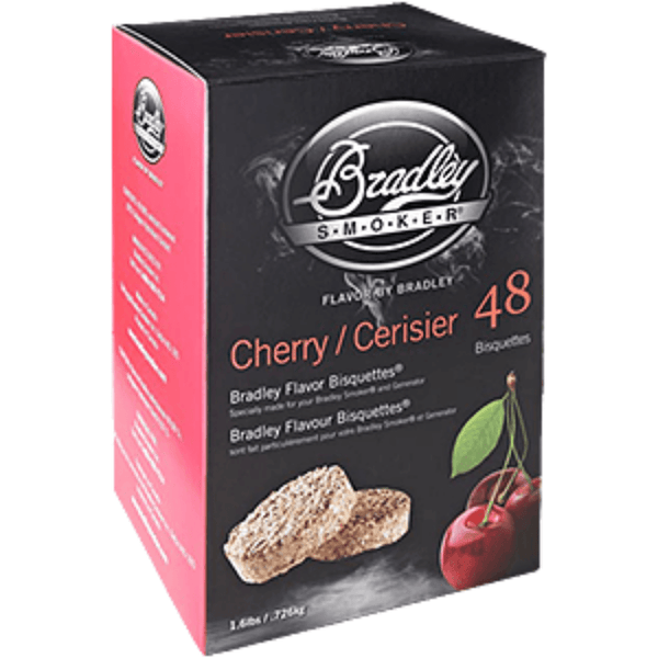 Bradley Bisquettes - Cherry 48 Pack - Smoked Bbq Co