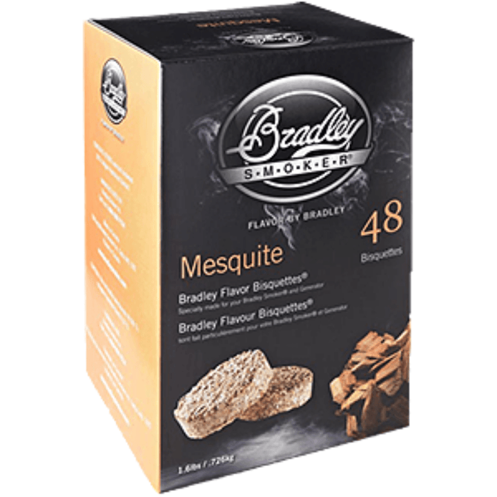 Bradley Bisquettes - Mesquite 48 Pack - Smoked Bbq Co